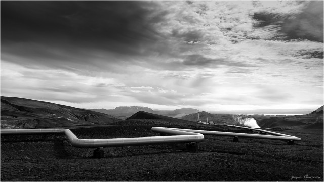 Centrale geothermique Krafla, Islande 2016 © Jacques Charpentier